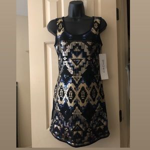 Caché Sequin Dress